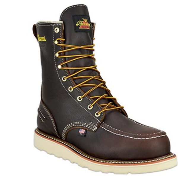 Men's Thorogood 8" Steel Toe WP Wedge Sole Work Boot (U.S.A.) Thumbnail